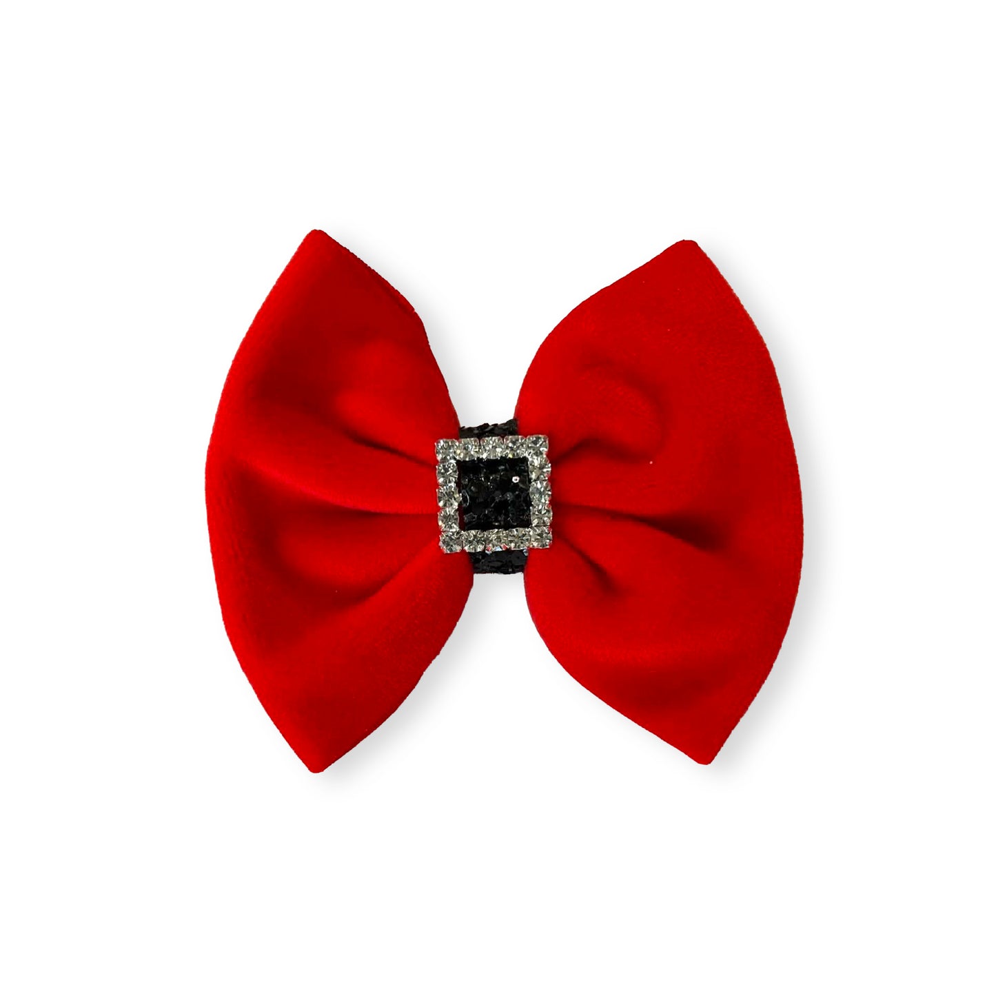 Santa Bow (Plush Velvet)