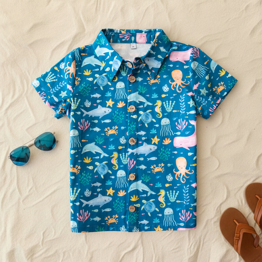 Kai Button Up Shirt (Ready to Ship)