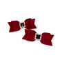 Santa Bow - Set of 2 (Layered)