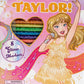 Sparkle with Taylor! A Glitter Coloring Kit