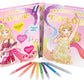 Sparkle with Taylor! A Glitter Coloring Kit