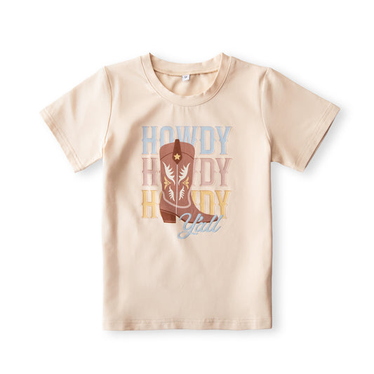 Howdy Y'all Boys Tee *Pre-Order - Ships May2026*