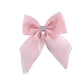 Light Pink + Glitter Pinch Bow