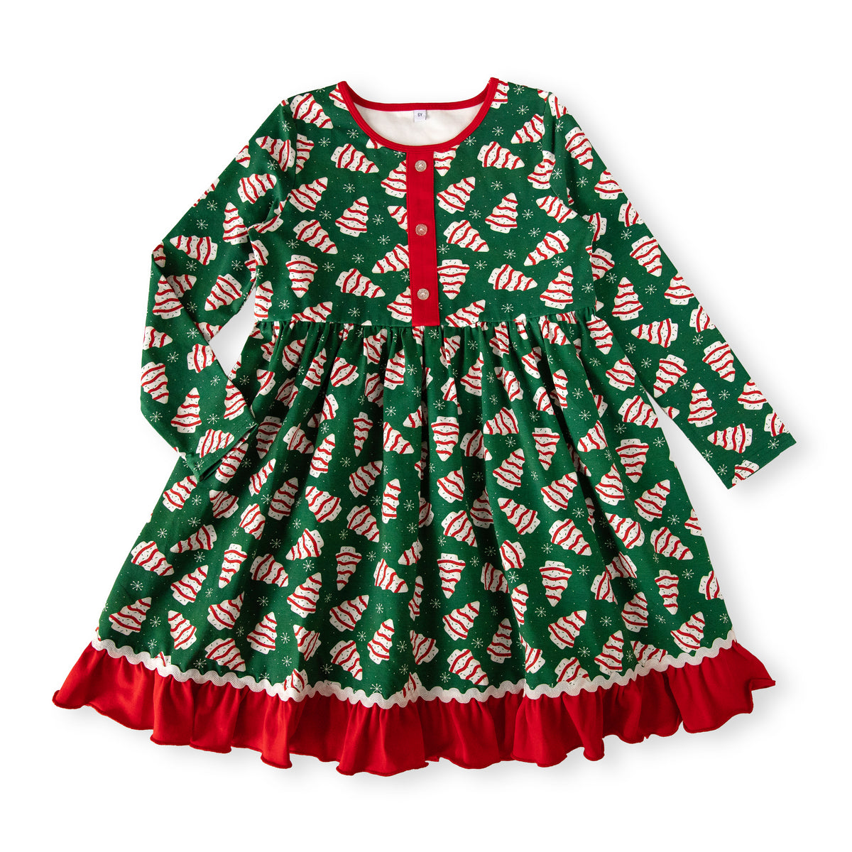 O' Christmas Tree Cake Dress *Pre-Order - Ships Late November / Early December 2026*