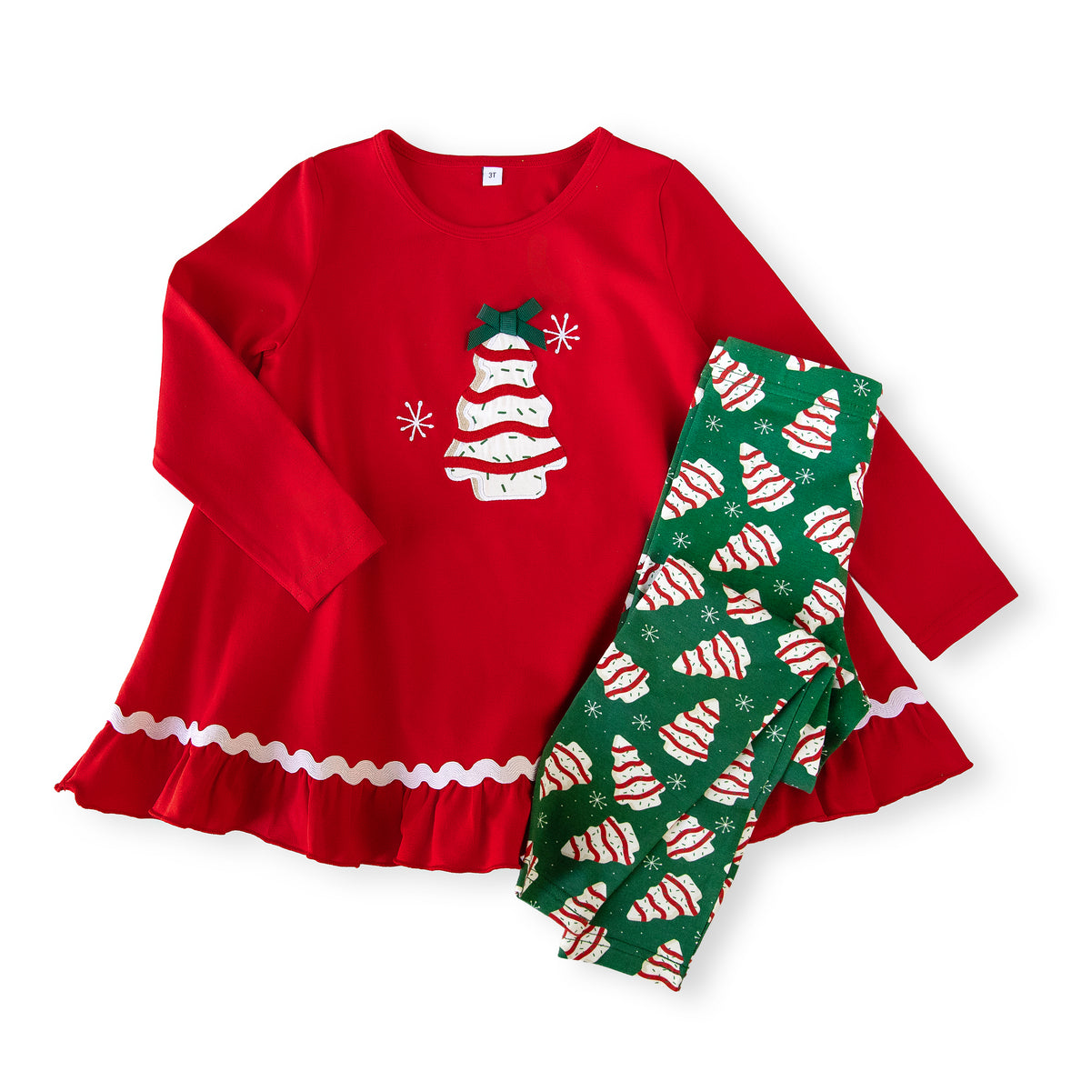 O' Christmas Tree Cake Tunic & Legging Set *Pre-Order - Ships Late November/ Early December2026*