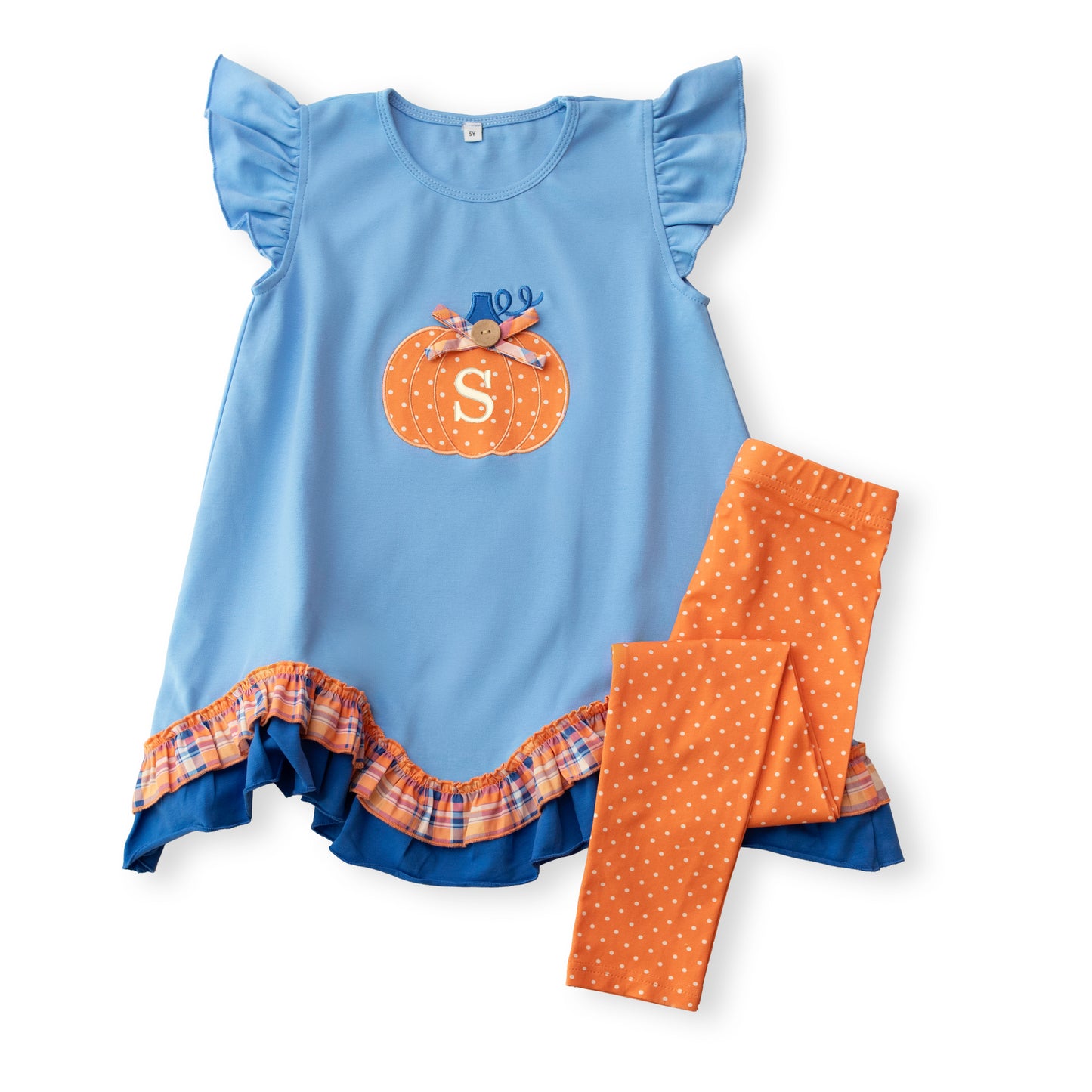 Little Pumpkin Tunic & Legging Set *Pre-Order - Ships August 2026*