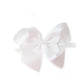 White Classic Hair Bow